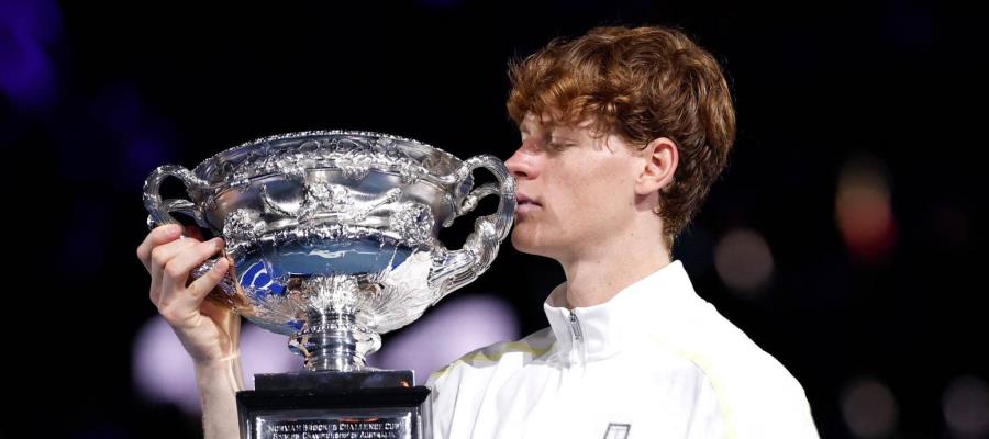 Jannik Sinner corona campeón del Australia Open