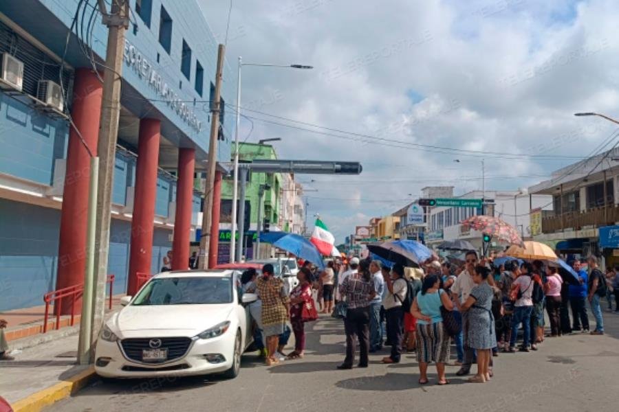 Bloquean Méndez para exigir pago de afectaciones por inundaciones de 2007