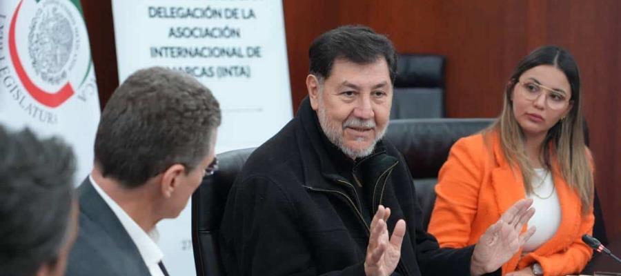 Noroña propone que Mesa Directiva del Senado realice tómbola con aspirantes del Comité Judicial