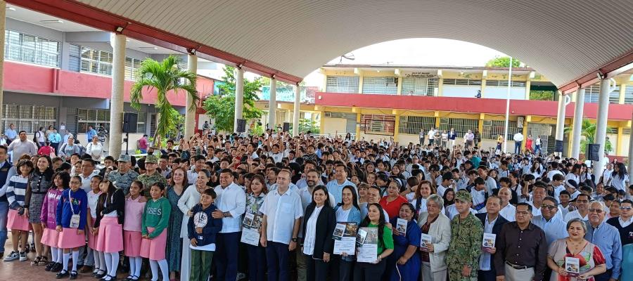 Inicia campaña: "Aléjate de las drogas; el fentanilo mata" en secundarias de Tabasco