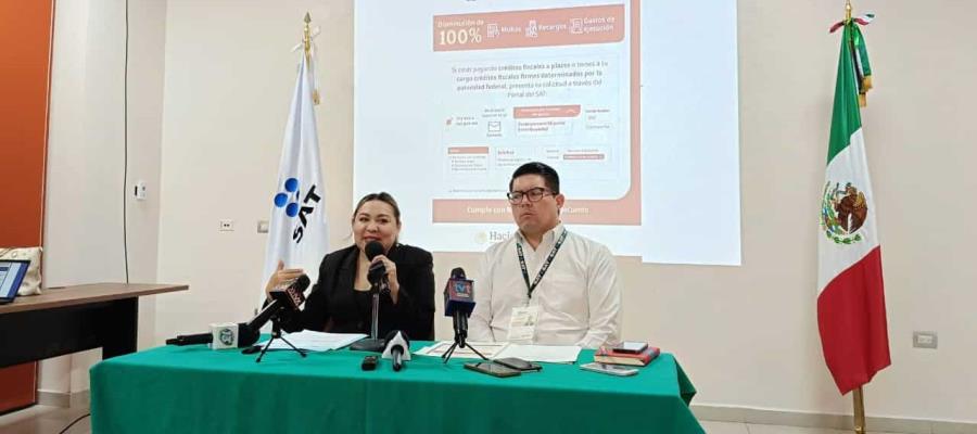 Presenta SAT en Tabasco programa de Regularización Fiscal 2025