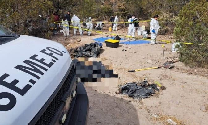 Recuperan 72 cuerpos de fosas clandestinas en predio conocido como "El Willy" en Chihuahua