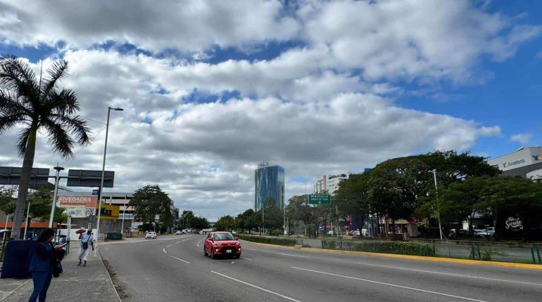 Ambiente estable sin lluvias este miércoles en Tabasco