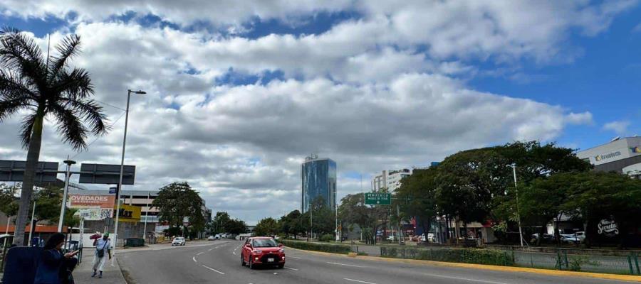 Ambiente estable sin lluvias este miércoles en Tabasco