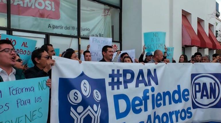 Protesta en Infonavit fue para evitar que Morena se robe los ahorros de los trabajadores: PAN a Sheinbaum