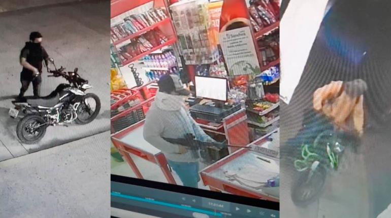 Asaltan a mano armada cuatro tiendas en Parrilla