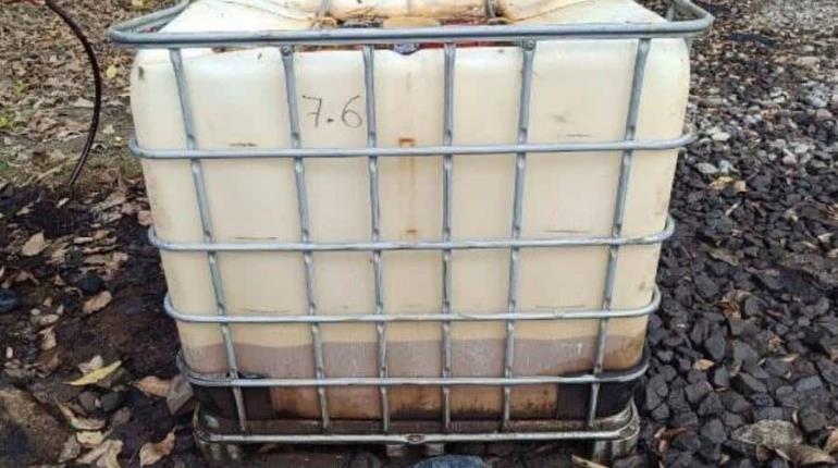 Decomisan casi 600 mil litros de diésel en Cunduacán