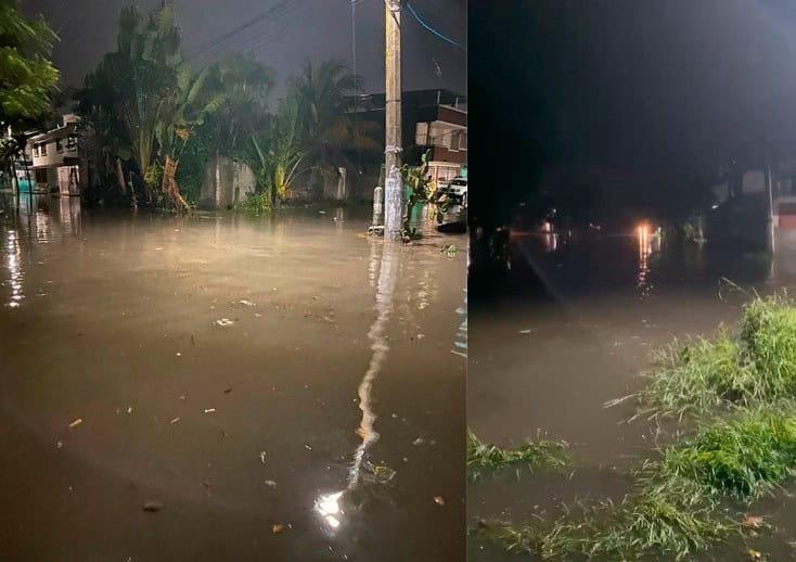 Lluvias del frente frío 25 dejan anegaciones en Nacajuca