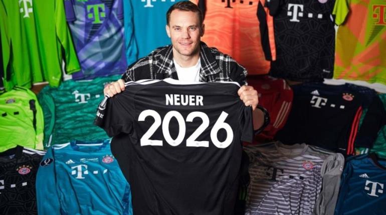 Neuer renueva con el Bayern Múnich hasta 2026