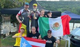 Tabasqueña Andrea García sorprende en Campeonato Internacional de lanchas V300