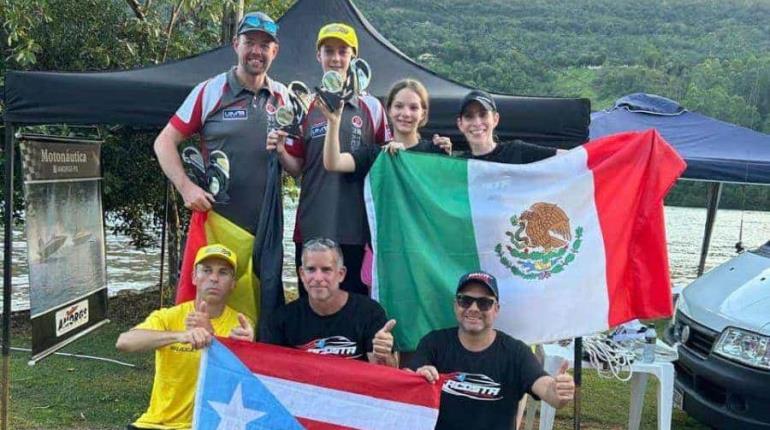 Tabasqueña Andrea García sorprende en Campeonato Internacional de lanchas V300