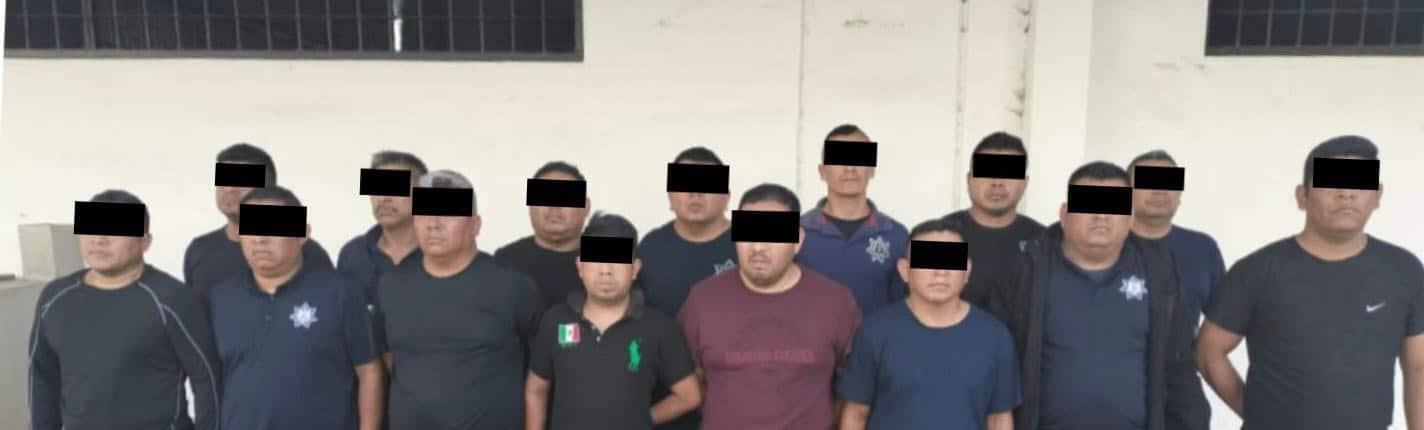 Vinculan a proceso a 15 policías detenidos en Chiapa de Corzo