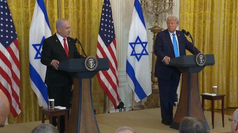 Trump anuncia junto a Netanyahu que EE. UU. "tomará el control" de Gaza