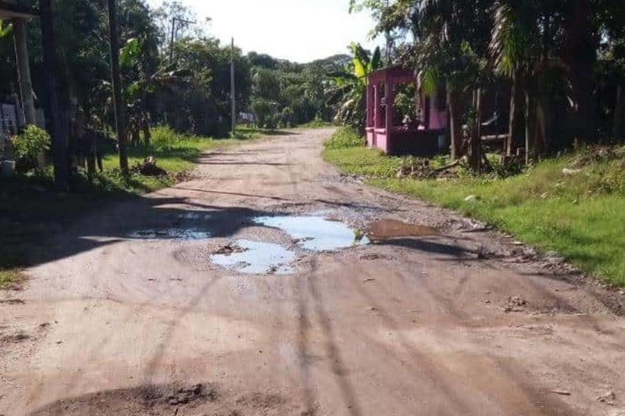 Piden pavimentación de calle en Boquerón, 3ra sección