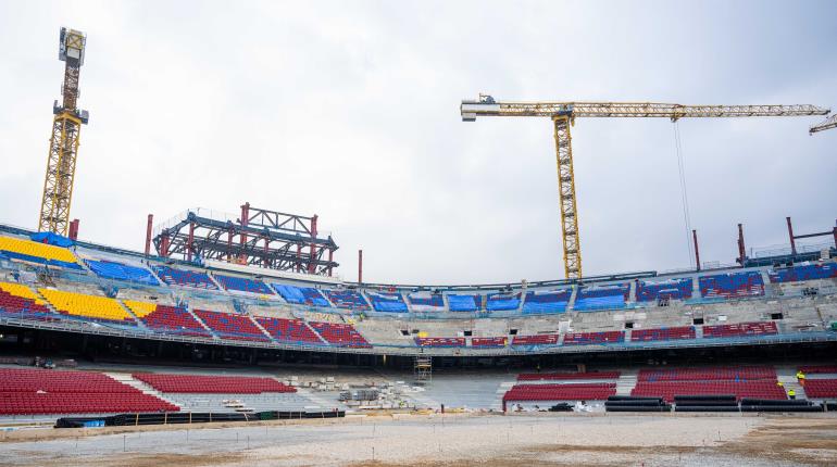 Barcelona presenta importantes avances en reconstrucción del Camp Nou