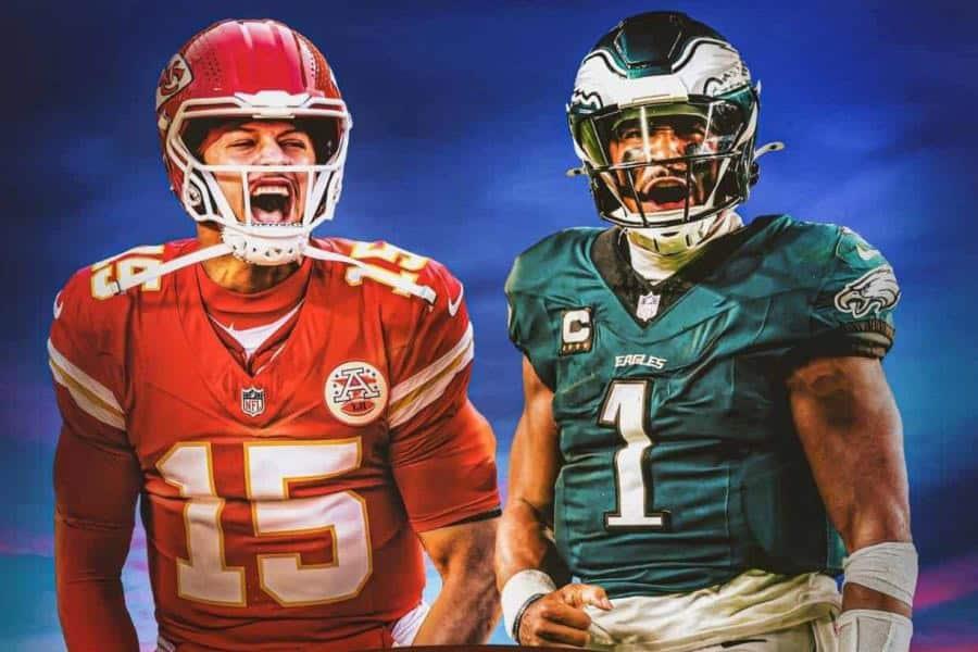 Philadelphia Eagles vs Kansas City se enfrentan hoy en el Super Bowl