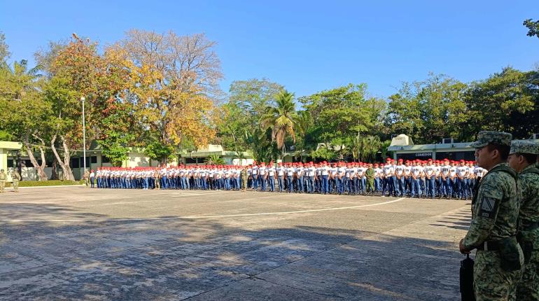 Defensa da bienvenida a más de 400 tabasqueños al Servicio Militar Nacional