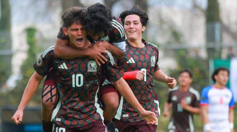 México goleó 3-0 a Belice en Premundial Sub-17 de Concacaf