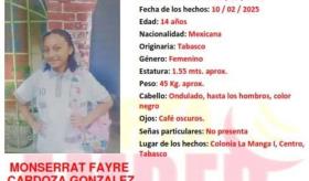 Pide apoyo para hallar a su hija de 14 años desaparecida en La Manga