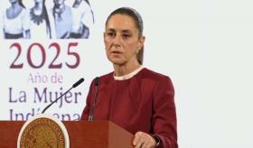 "No nos alarma" afirma Sheinbaum sobre aviones de EE. UU. en la frontera con México