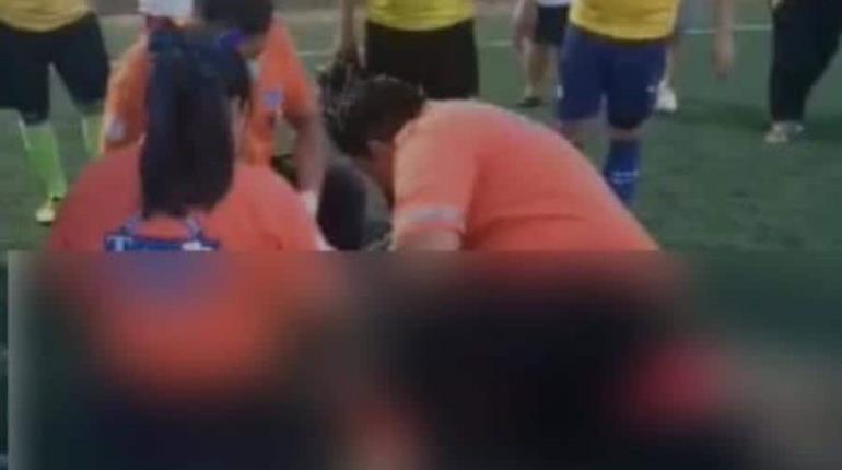 Muere jugador de futbol en Atasta tras recibir golpe en la cabeza