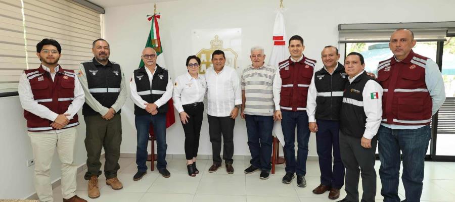 Visita Laura Alzúa Tabasco ante inicio de la temporada de estiaje