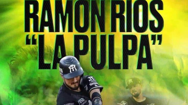 Llega a Olmecas Ramón "La pulpa" Ríos para la temporada 2025 de la LMB