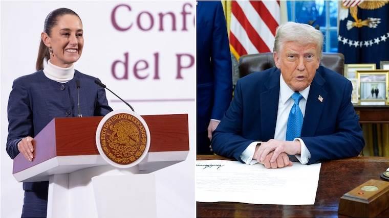 Trump reconoce idea de Sheinbaum para prevenir consumo de drogas: "Es una mujer maravillosa", dice