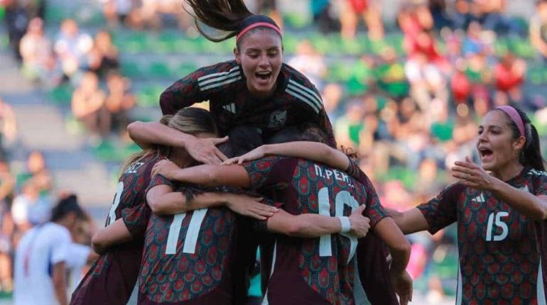 Golea Selección Mexicana Femenil a China Taipéi en debut en la Pinatar Cup