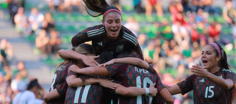 Golea Selección Mexicana Femenil a China Taipéi en debut en la Pinatar Cup