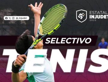 Selectivo de Tenis será el 4, 5 y 6 de marzo en la Deportiva