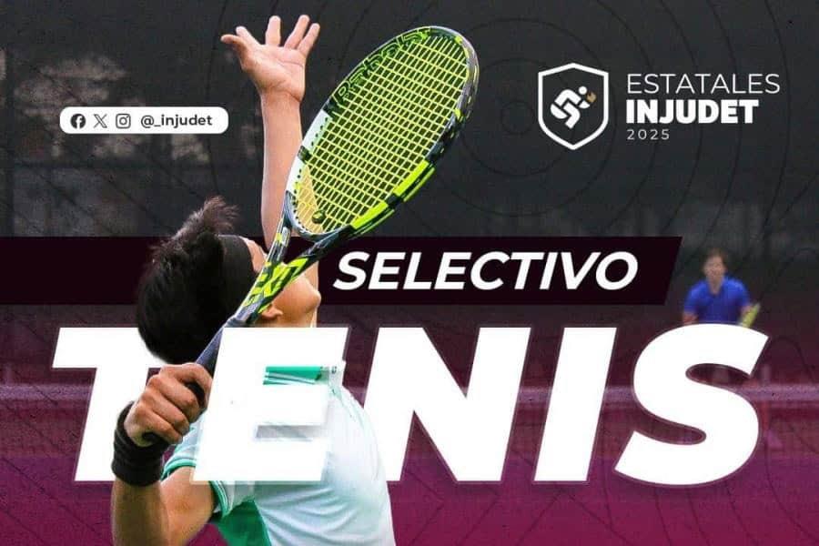 Selectivo de Tenis será el 4, 5 y 6 de marzo en la Deportiva