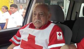 Muere Rosendo Antonio Martell Macías, socorrista de la Cruz Roja en Tabasco por más de 50 años