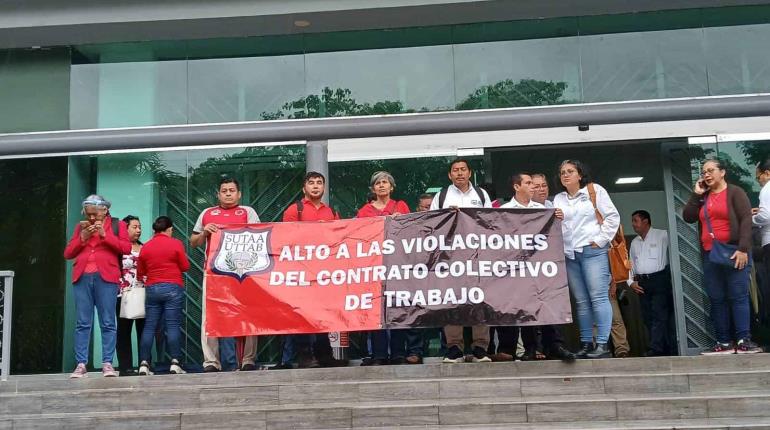 Trabajadores de la UTTAB piden intervención del Congreso, tras cancelación de 24 prestaciones