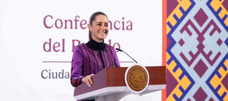 Confía Sheinbaum que 2025 será buen año pese a reducción de crecimiento económico previsto por Banxico