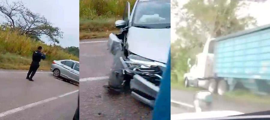 Se registran aparatosos accidentes en Cárdenas, Nacajuca y Jalapa