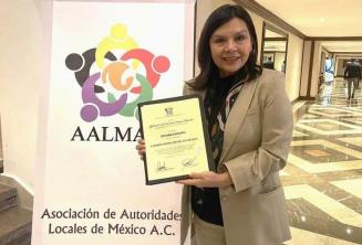 Nombran a Osuna coordinadora en Tabasco de la Asociación de Autoridades Locales en México