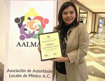 Nombran a Osuna coordinadora en Tabasco de la Asociación de Autoridades Locales en México