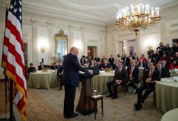 Trump pide a gobernadores de EE. UU. aplicar pena de muerte a narcotraficantes