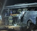 Mueren 12 universitarios y 19 más resultan heridos en aparatoso accidente en Brasil