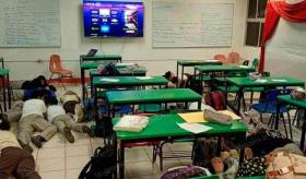 Ante hechos violentos, escuela realiza simulacros de balacera en Villahermosa