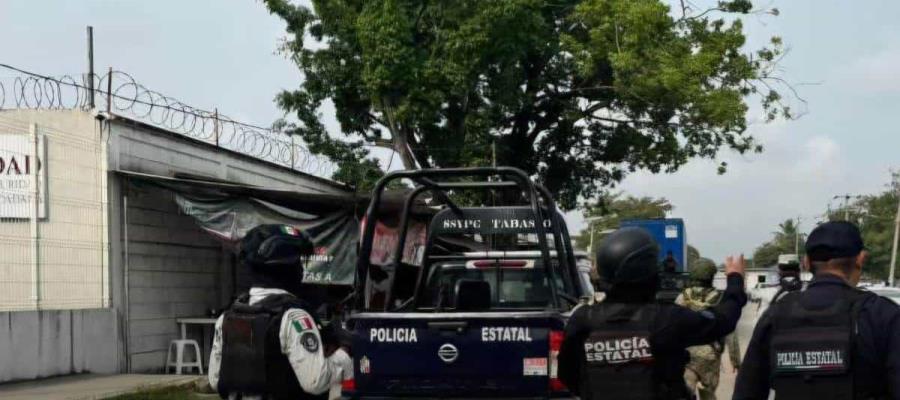 Montan operativo contra sospechoso de portar arma de fuego en Villahermosa