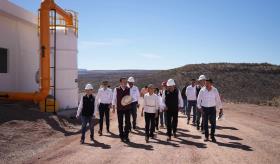 Promete Sheinbaum presa y agua de calidad para Durango