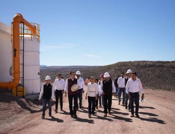 Promete Sheinbaum presa y agua de calidad para Durango