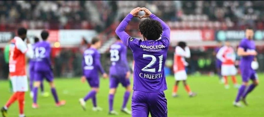 "Chino" Huerta se dice contento de haber firmado con el Anderlecht