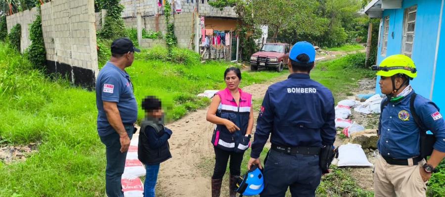 Reportan 100 familias afectadas por las lluvias recientes en Gaviotas