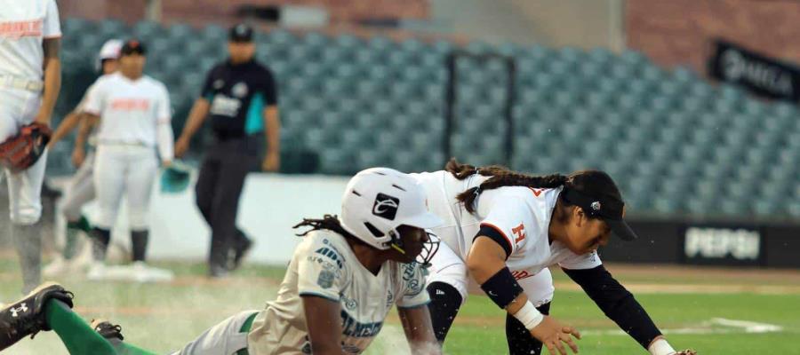 Las Olmecas apalean 16-3 a Naranjeros de Hermosillo en el primero de la serie