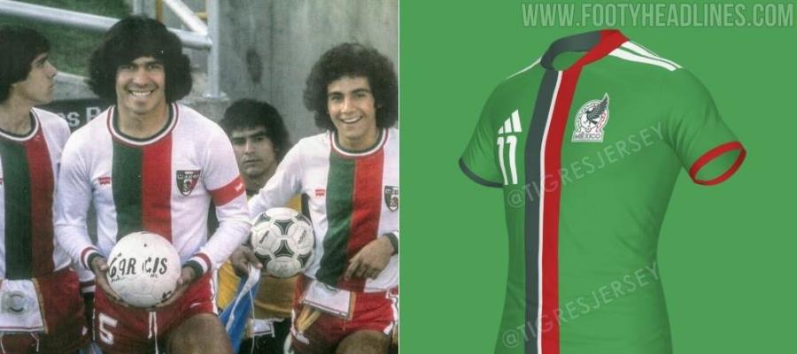 Selección Mexicana tendría jersey inspirado en el que usó en Argentina 1978