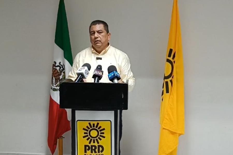 No le preocupa conformación del partido de Bertruy, asegura PRD Tabasco