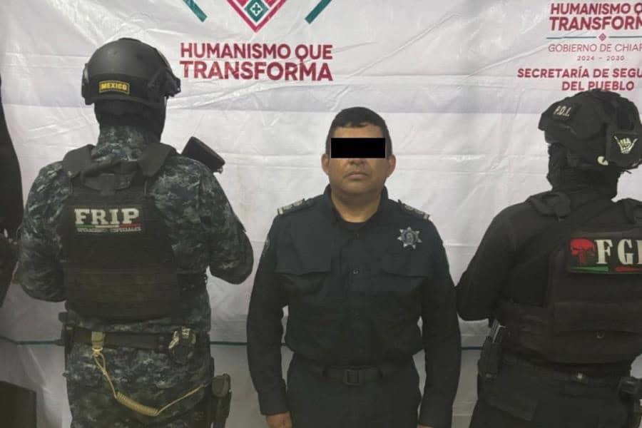 Vinculan a proceso a inspector de la policía estatal preventiva de Chiapas